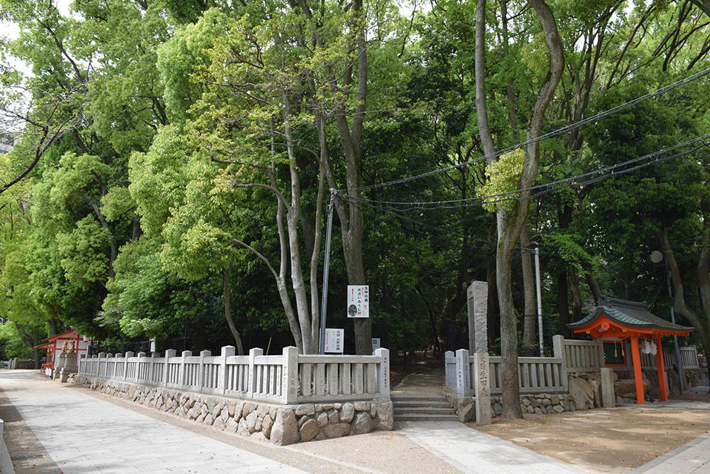 太平記を歩く。 その98 「生田の森」 神戸市中央区_e0158128_20335024.jpg