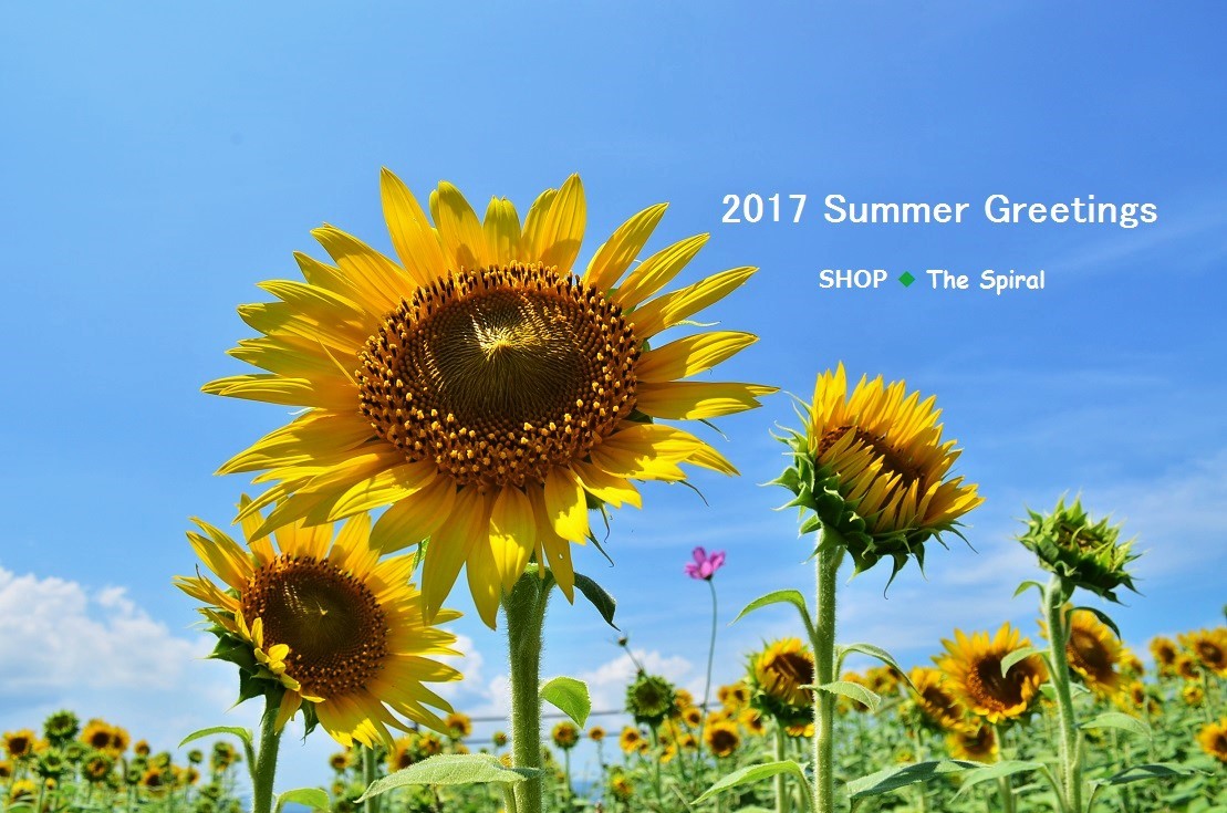 ”Summer Greetings。。。～花の海の向日葵2017...8/1tue”_d0153941_19373929.jpg