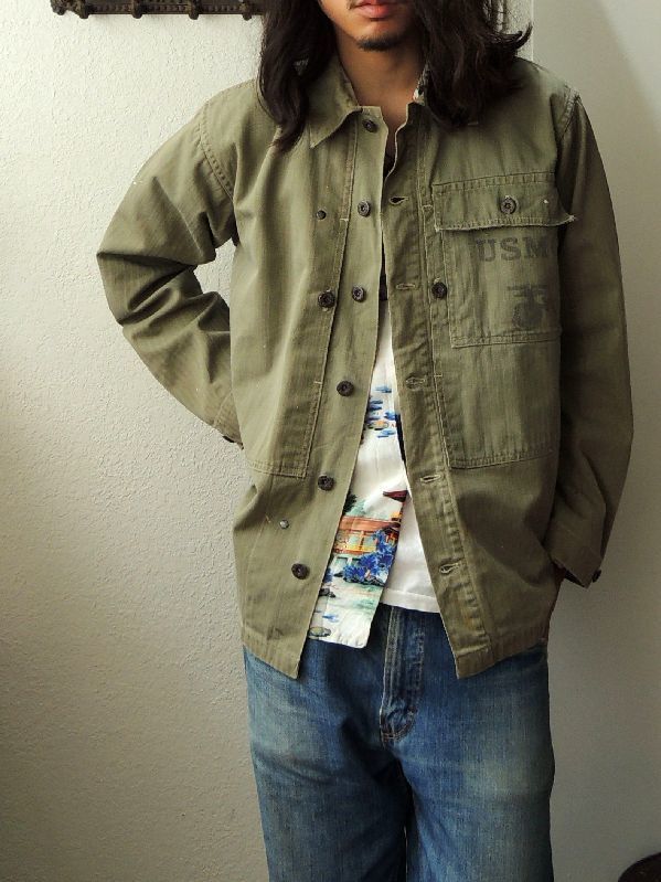 40S WW2 U.S.M.C P-44 HBT JACKET--RECOMMEND-- : 38CLOTHING BLOG 40S WW2 U.S.M.C P-44 HBT JACKET--RECOMMEND-- : 38CLOTHING BLOG