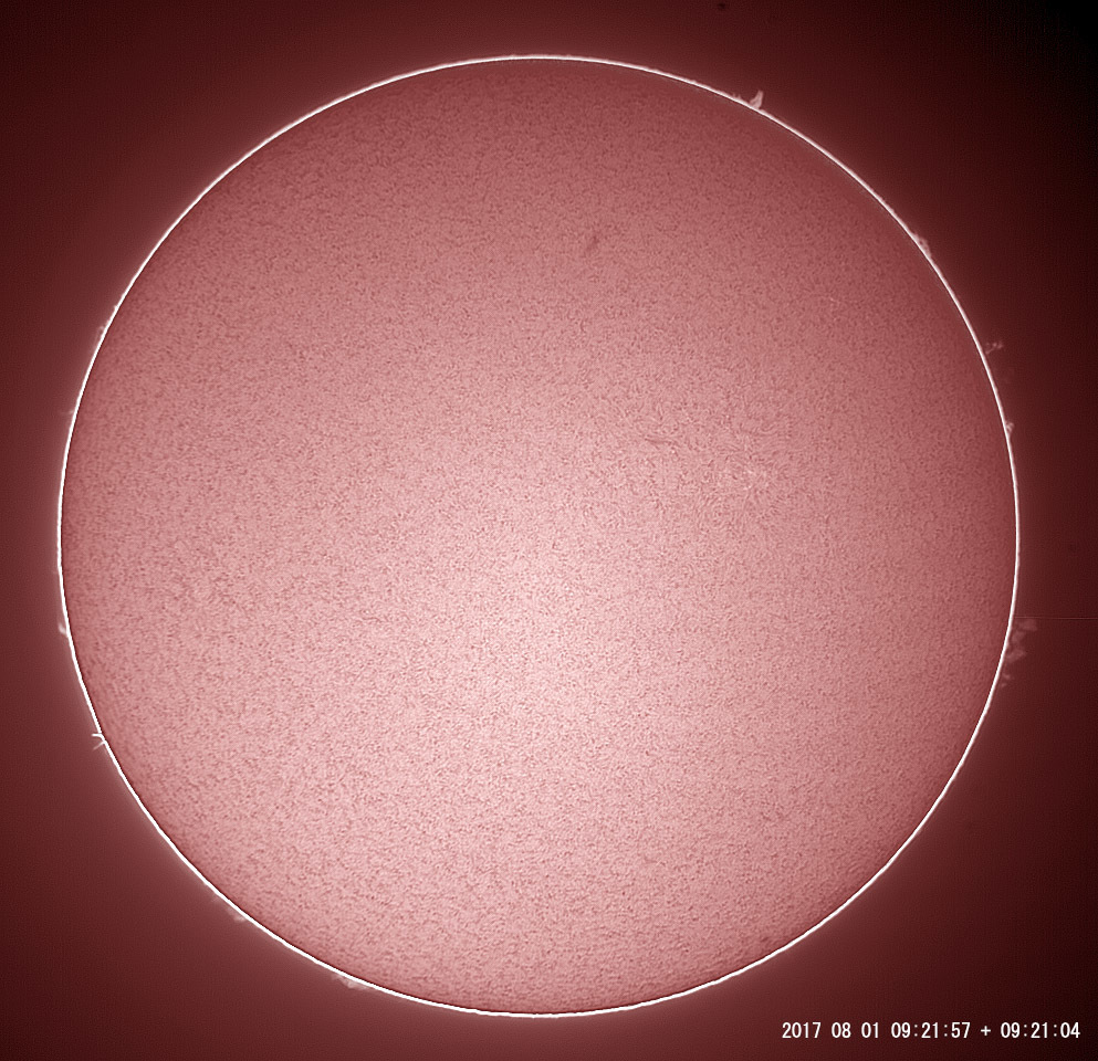 8月1日の太陽_e0174091_11440545.jpg