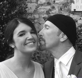 U2 エッジの次女が今週末結婚式 自由が丘ゴーヤ育成会 ラジオ番組 Music Workshop で3月４週に渡り来日時特集が再放送されます