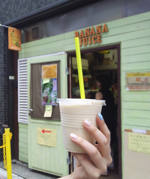 銀座で濃厚なバナナジュース230円「BANANA JUICE」＠東銀座_b0051666_07335115.jpg