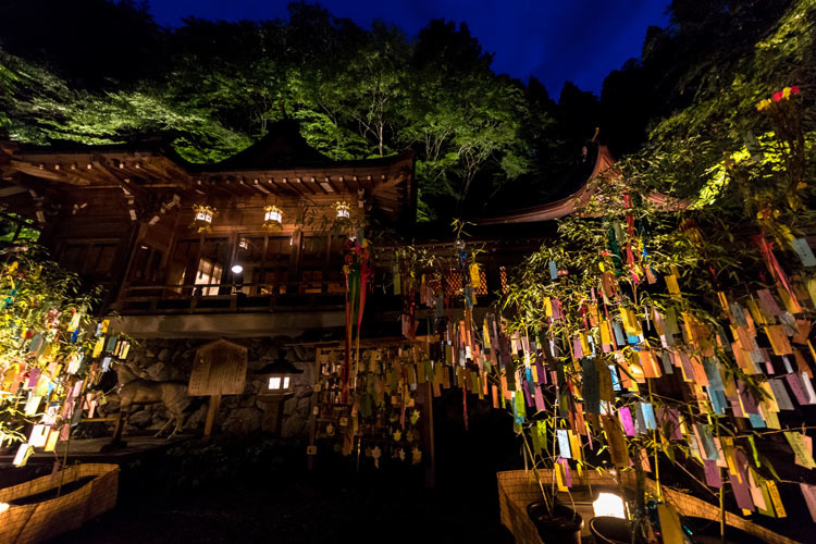 貴船神社「七夕笹飾りライトアップ」_e0051888_00070706.jpg