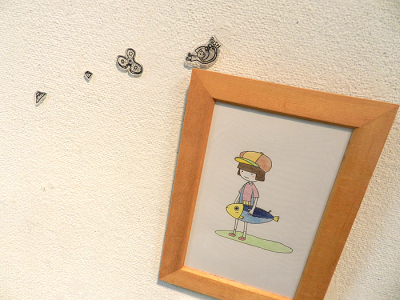 【南室】奥定一孝油彩画展 【北室】眞鍋喜久美・鶴井朋美ふたり展_f0106896_14463894.jpg