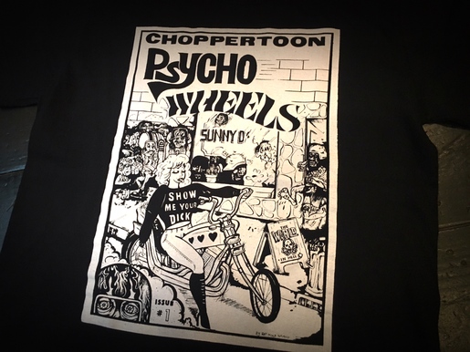 〜\"CHOPPERTOON - S/S T-shirt (BLACK)\" 入荷!!!〜_d0067332_1755219.jpg