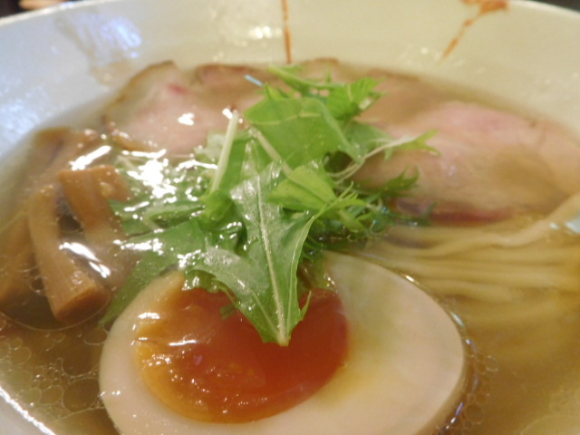 麺ビストロ Nakano   白しょうゆ麵_d0106134_20191574.jpg