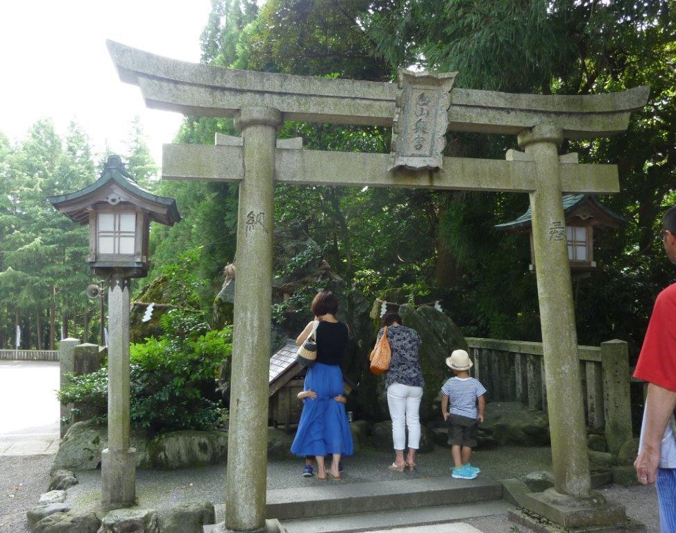 8/1 （火） 白山 花の山めぐり  ①  白山比咩（しらやまひめ）神社_b0298935_22242620.jpg