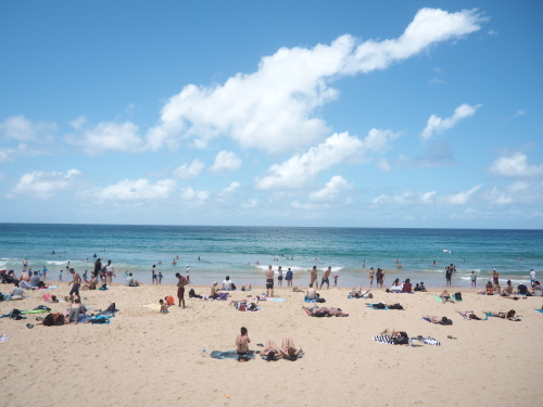 夏のオーストラリアが益々好きになる場所、Manly Beach_c0351060_07024845.jpg