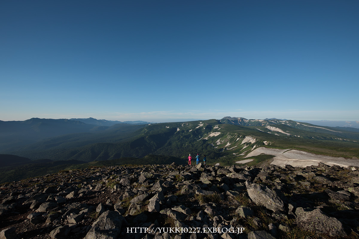 緑岳～白雲岳避難小屋　2017夏　№3　【 PIKA　と　下山 】_f0054366_13234915.jpg