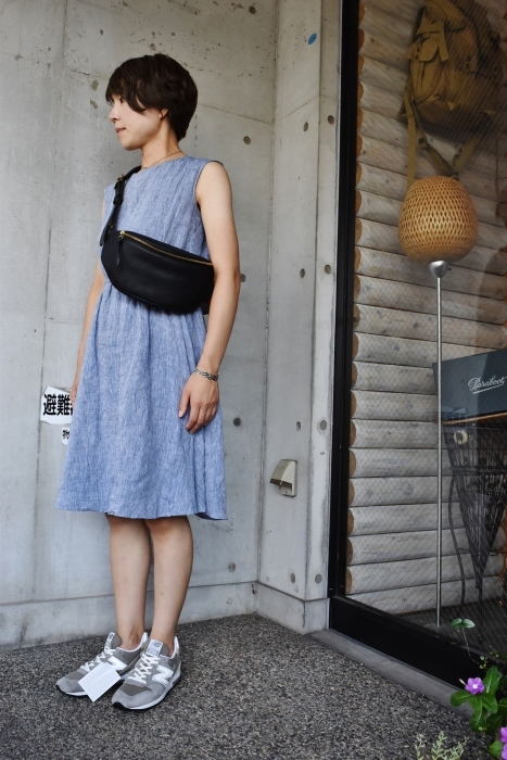 3色・揃いました。。。夏の軽装のお伴に(^^♪ SLOW FUNNY BAG_d0152280_16472200.jpg