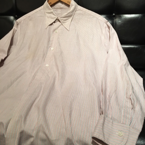 1920-30s \" FR VINTAGE \" 100% cotton PULL/OVER BROAD SHIRTS ._d0172088_17291467.jpg