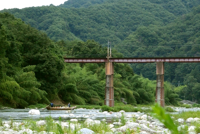 鉄橋がある　秩父鉄道　SL パレオエクスプレスが行く 他にも色々　2017/8/3 _d0129921_14281050.jpg