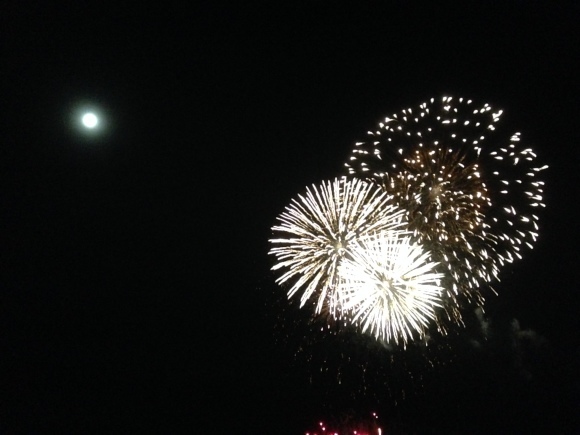 月と花火とアロマ***_e0290872_22292392.jpg