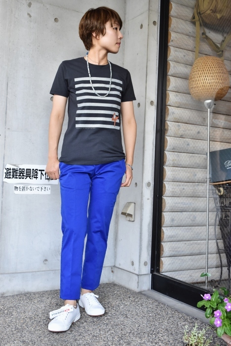 夏の後半・TEE NUDIE JEANS PRINT TEE (NEW)!★!_d0152280_19284516.jpg