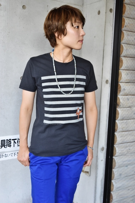 夏の後半・TEE NUDIE JEANS PRINT TEE (NEW)!★!_d0152280_19290502.jpg