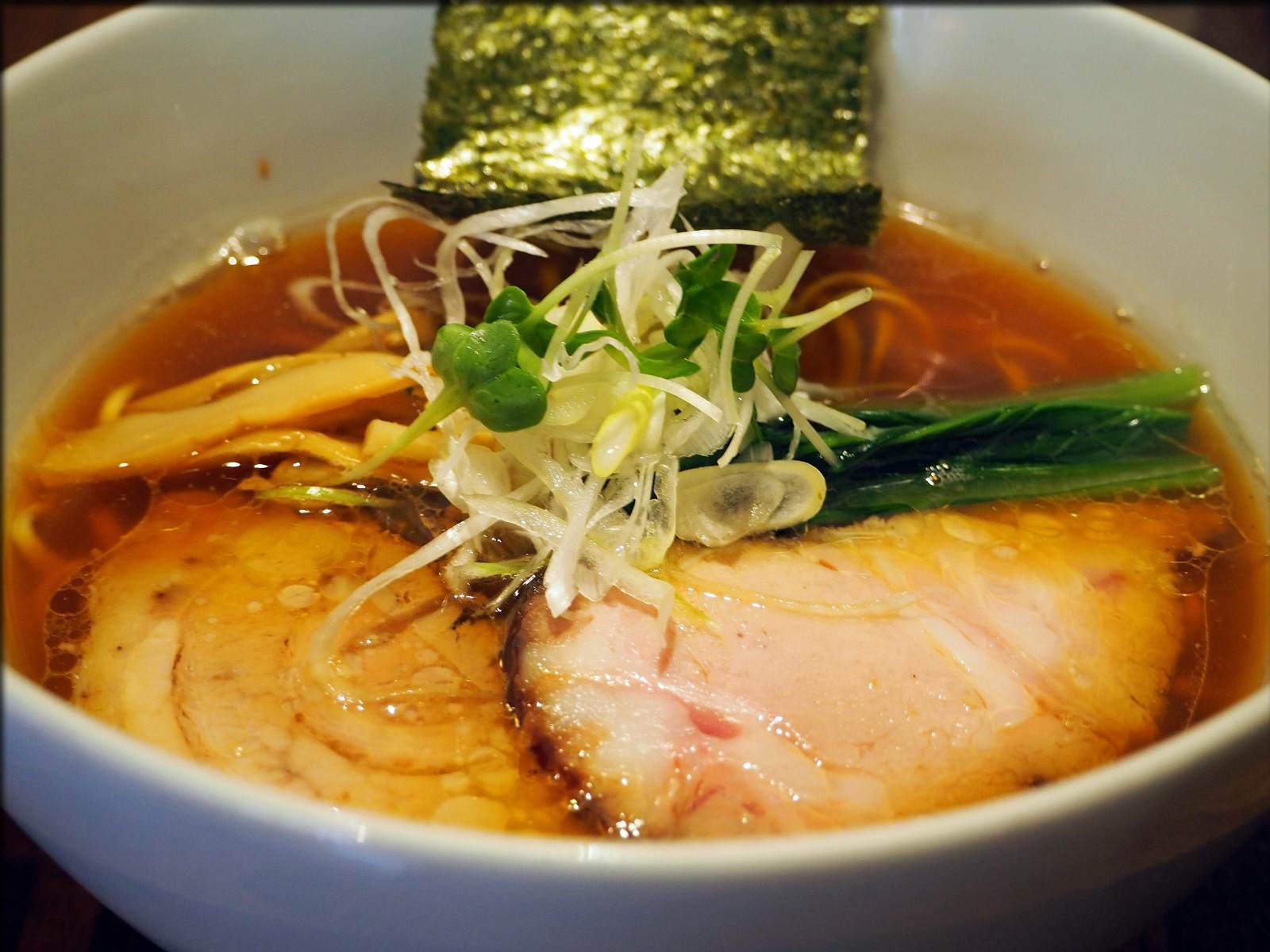 なな蓮で支那そば800円 8月6日のこと 人形町からごちそうさま なな蓮で支那そば800円 8月6日のこと 人形町からごちそうさま