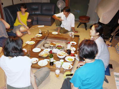 菊池水源の夏満喫!バーベキューに川遊び、そして井手ベンチャー!!_a0254656_20103387.jpg