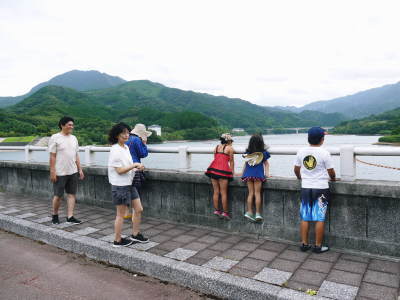 菊池水源の夏満喫!バーベキューに川遊び、そして井手ベンチャー!!_a0254656_20384905.jpg
