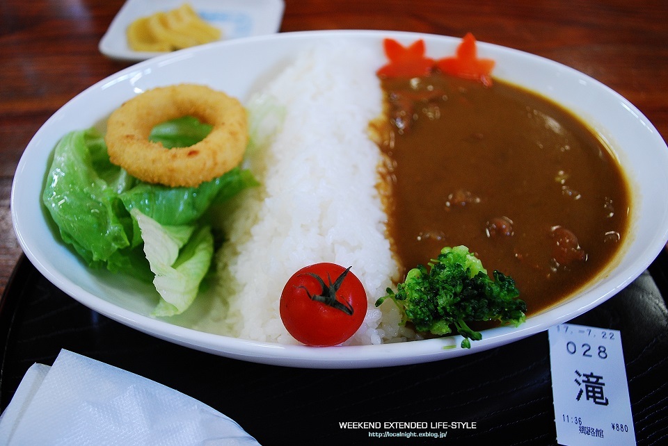 滝沢ダムカレー_f0345580_22125003.jpg