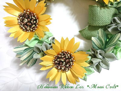 Summer Wreath \'\'Sunflower\"_a0262183_13340429.jpg