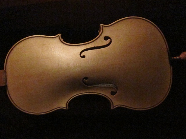 Nicolò Amati 1666 violino \" Tavola e fondo\"_d0040395_10295578.jpg