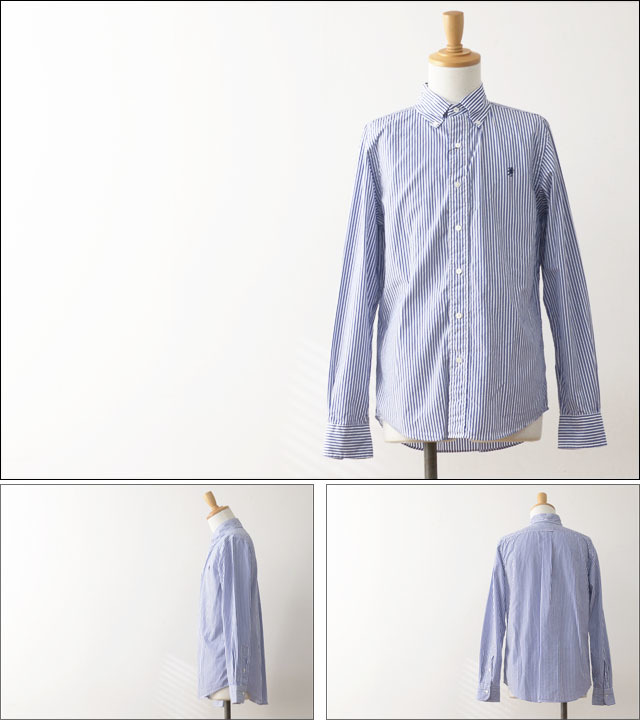 Gymphlex [ジムフレックス] 100/2 STRIPE B.D. LS SHIRTS [J-0643TSS] ボタンダウン ストライプシャツ MEN\'S _f0051306_17085187.jpg