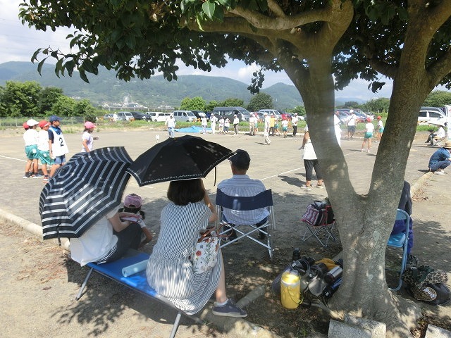 猛暑の中、第22回　富士市ジュニアゲートボール大会in雁公園_f0141310_07230361.jpg