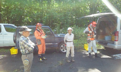 ２０１７年８月５日（土）　（札幌市南区）荒巻山林　枝打ち_c0173813_00253625.jpg