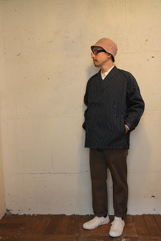 NEEDLES Samue Jacket & TATAMIZE STAND PULLOVER RELAX NEEDLES Samue Jacket & TATAMIZE STAND PULLOVER RELAX