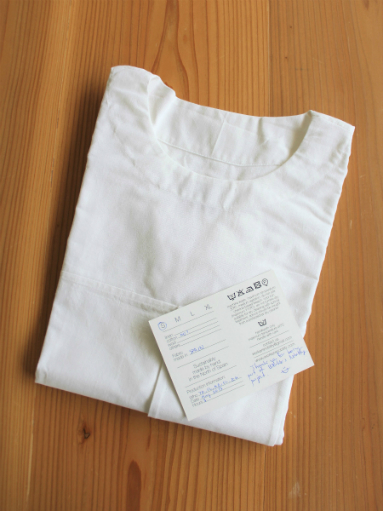 Worker’s Nobility　POCKET SHIRT / WHITE COTTON_b0139281_12291100.jpg