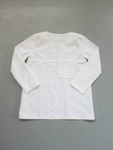 Worker’s Nobility　POCKET SHIRT / WHITE COTTON_b0139281_12291278.jpg