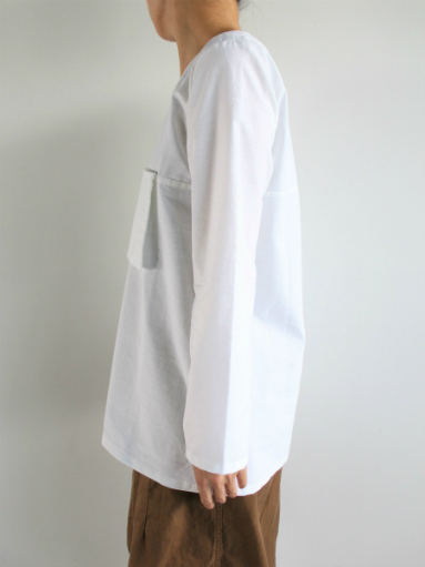 Worker’s Nobility　POCKET SHIRT / WHITE COTTON_b0139281_12294122.jpg