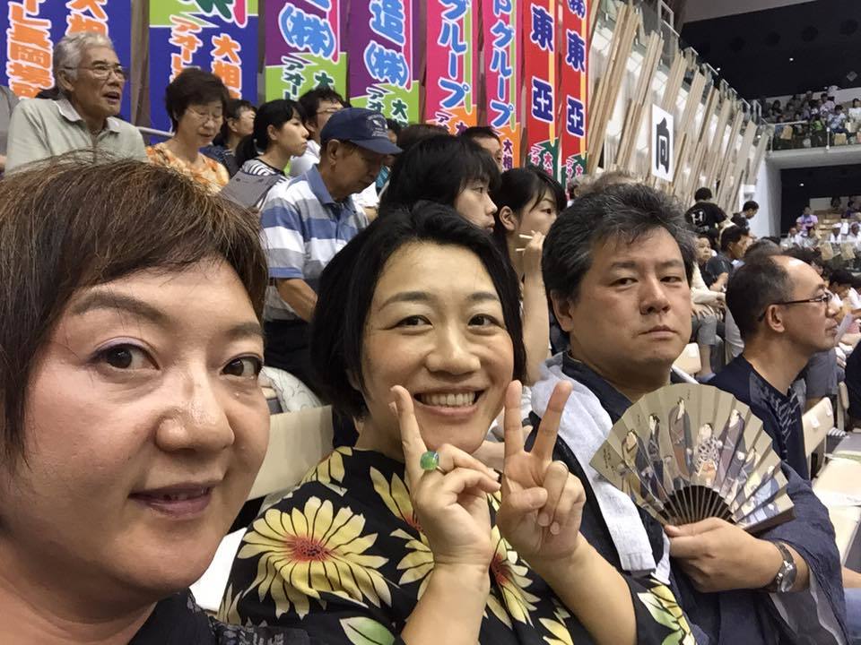 浴衣で大相撲〜新潟花火_a0126418_16360783.jpg