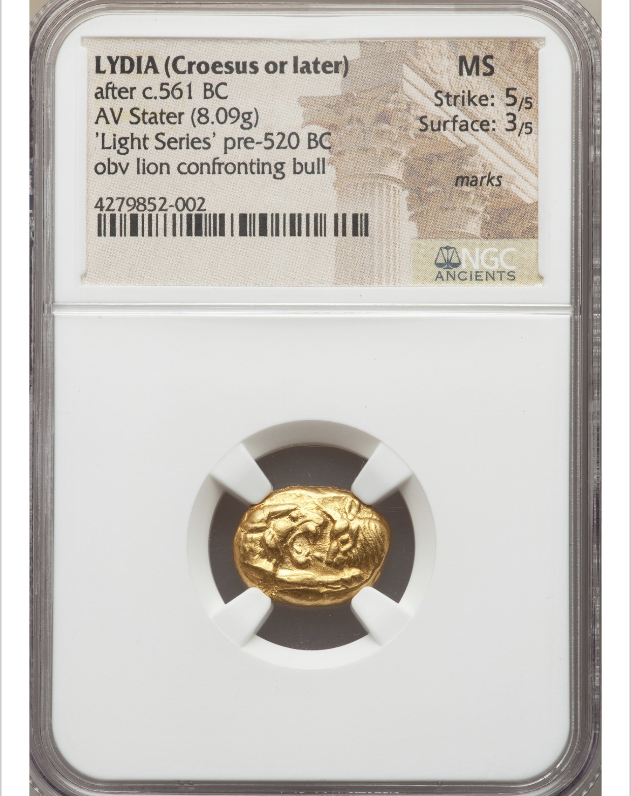 世界初純金金貨 Croesus王 My GEM MS_d0357629_12092801.png