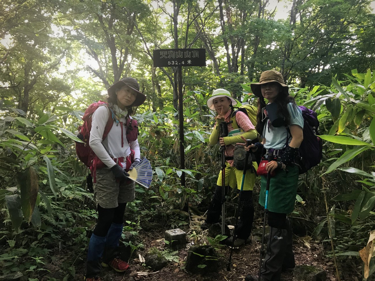 ☆2017.8.7 小樽天狗山→於古発山→遠藤山→塩谷丸山_e0105954_14301220.jpg