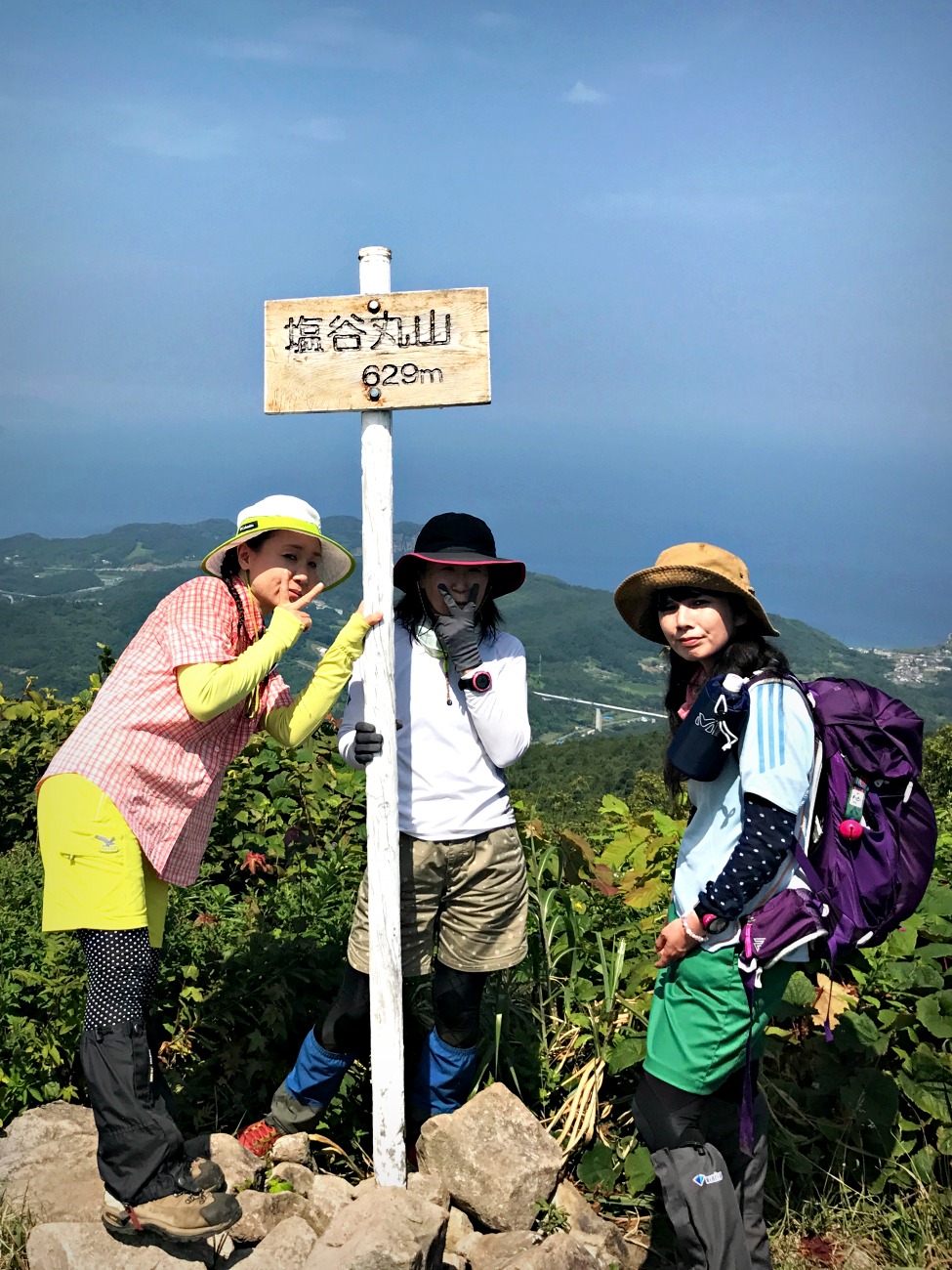 ☆2017.8.7 小樽天狗山→於古発山→遠藤山→塩谷丸山_e0105954_14384390.jpg