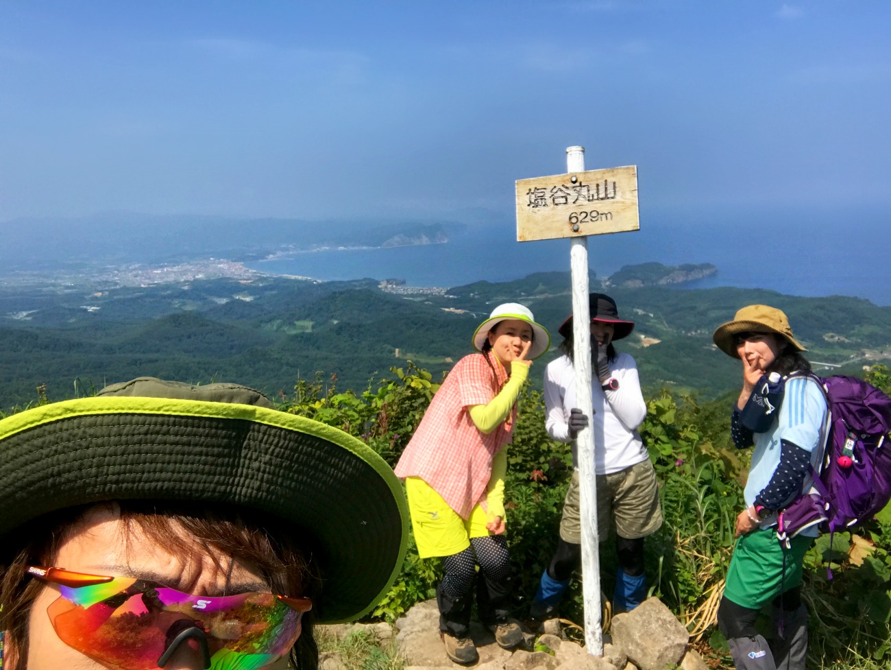 ☆2017.8.7 小樽天狗山→於古発山→遠藤山→塩谷丸山_e0105954_1439422.jpg