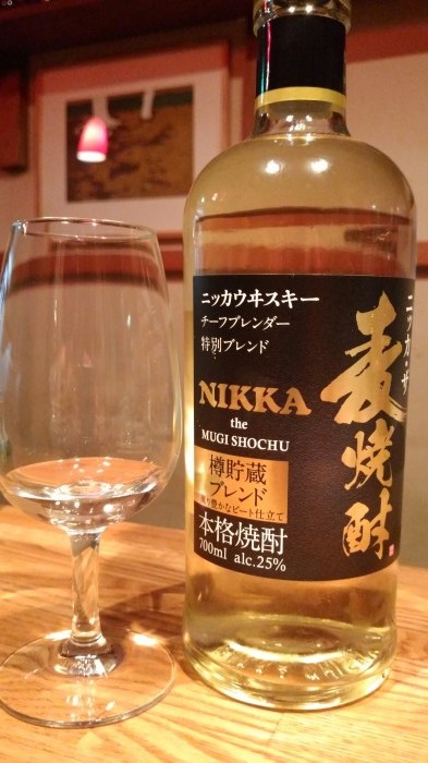 【新入荷】ニッカ・ザ・麦焼酎_c0099300_12584390.jpg