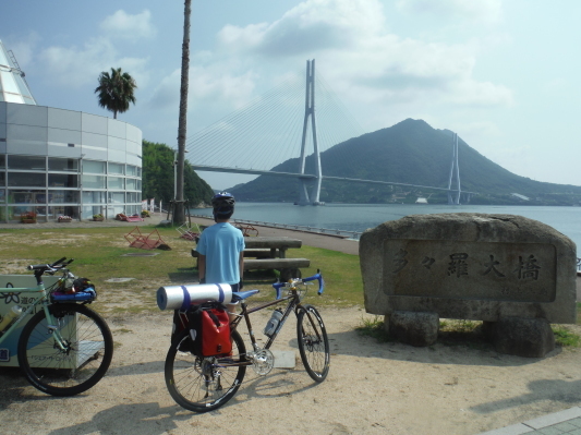 息子としまなみ海道キャンプサイクリング_c0132901_20135694.jpg