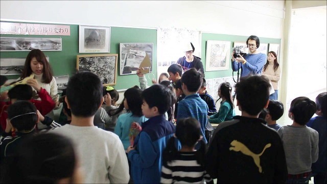 【おとどけアート×深澤孝史 西岡小学校】ダンスパーティー_a0062127_10494439.jpg