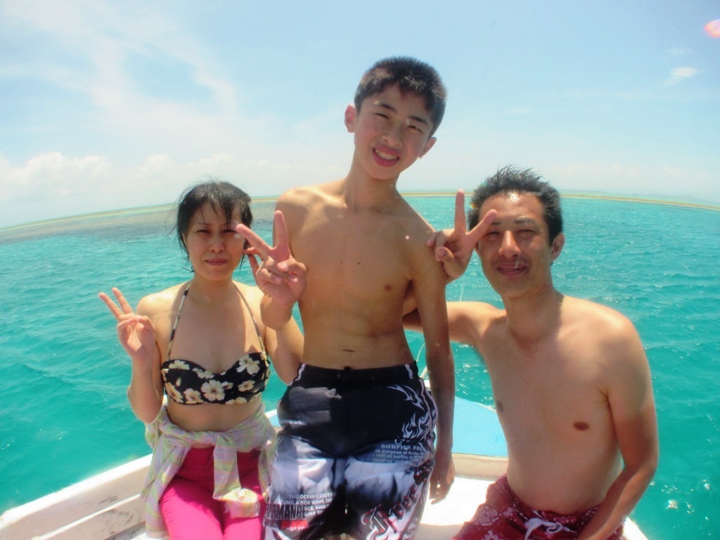 夏休みは家族で体験ダイビング☆_a0189838_10283994.jpg