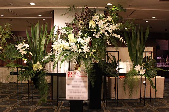 夏のダンスパーティ装花 Flower Of Musa 夏のダンスパーティ装花 Flower Of Musa