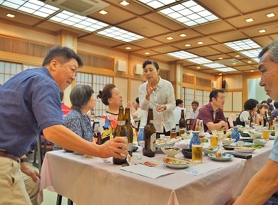 「生ビール&鮎まつり」の打ち上げ会_c0336902_16183717.jpg