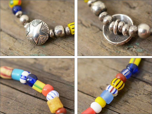 Sunku 39 [サンク] STAR CONCHA BEADS BRACELET /スターコンチョビーズブレスレッド [SK-207-MIX] _f0051306_17513463.jpg