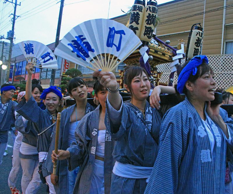 八重垣神社祇園祭 女神輿 イーハトーブ ガーデン 八重垣神社祇園祭 女神輿 イーハトーブ ガーデン