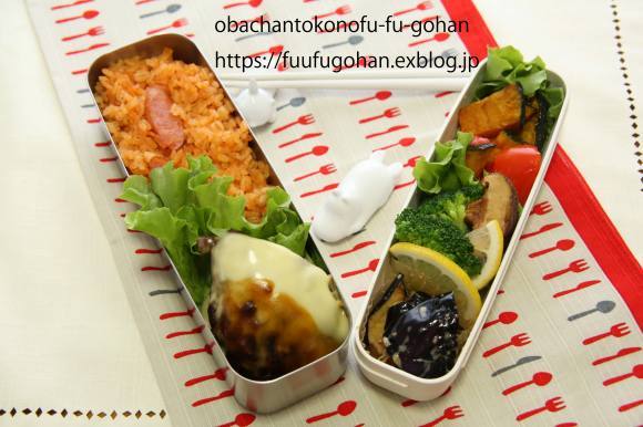 ある日のハンバーグ洋風弁当&御出勤うどん御膳_c0326245_10231490.jpg