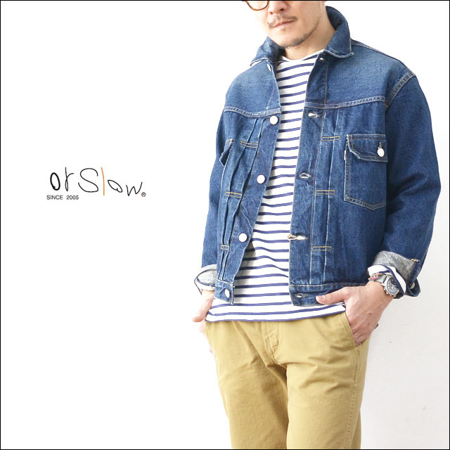 Or Slow 50's DENIM JACKET(ONE WASH) 01-6002-81 オアスロウ 50年代