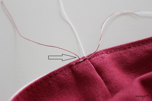 小物作りにミシンの上糸と下糸の色が違う場合の糸始末が綺麗に仕上がる方法♪_f0023333_22082015.jpg