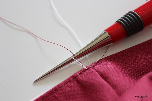 小物作りにミシンの上糸と下糸の色が違う場合の糸始末が綺麗に仕上がる方法♪_f0023333_22082348.jpg