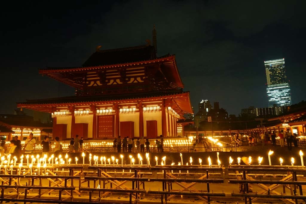 四天王寺盂蘭盆会・万燈供養法要@2017-08-10_d0250840_00010170.jpg